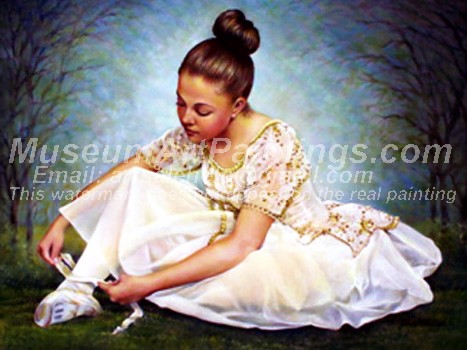 Ballet Oil Painting 072