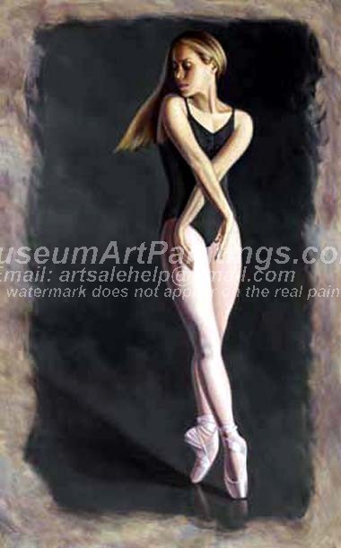 Ballet Oil Painting 075