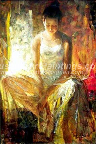 Ballet Oil Painting 077