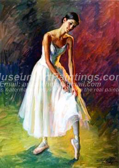 Ballet Oil Painting 082