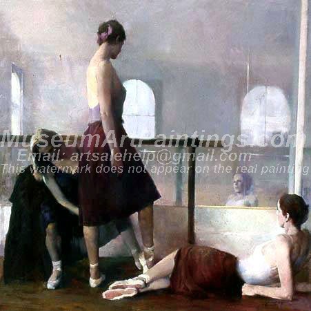 Ballet Oil Painting 083