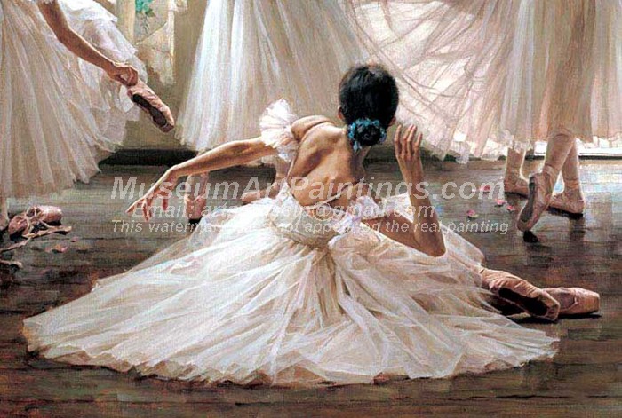 Ballet Oil Painting 089