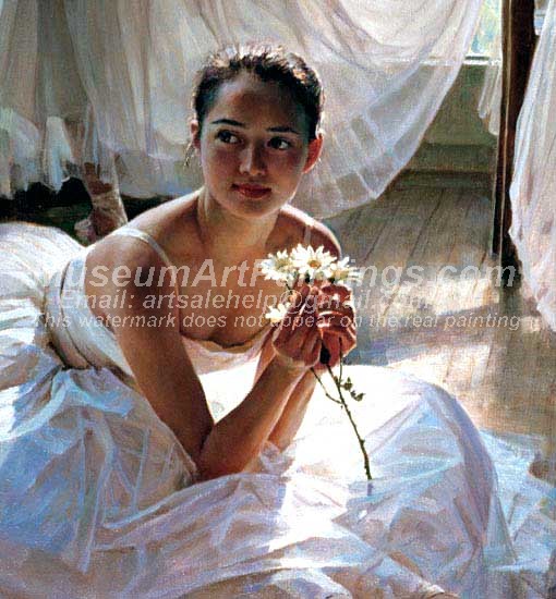 Ballet Oil Painting 090