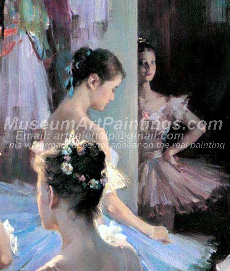 Ballet Oil Painting 092