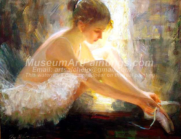 Ballet Oil Painting 106