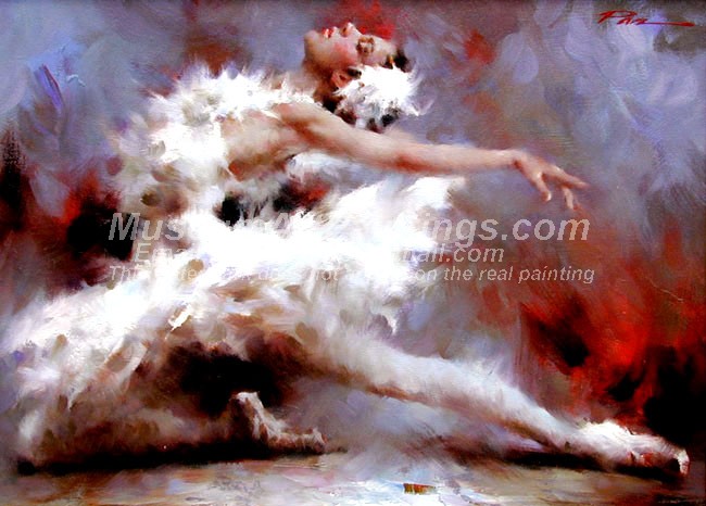 Ballet Oil Painting 107
