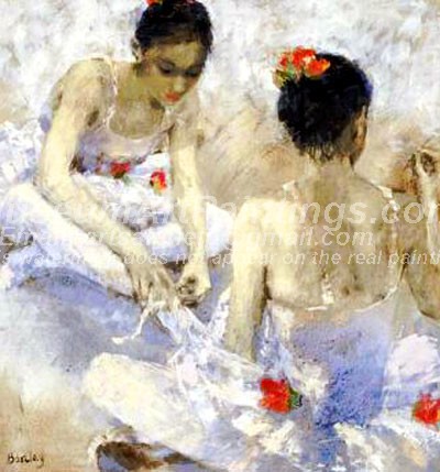 Ballet Oil Painting 115