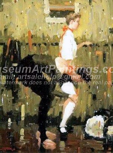 Ballet Oil Painting 117