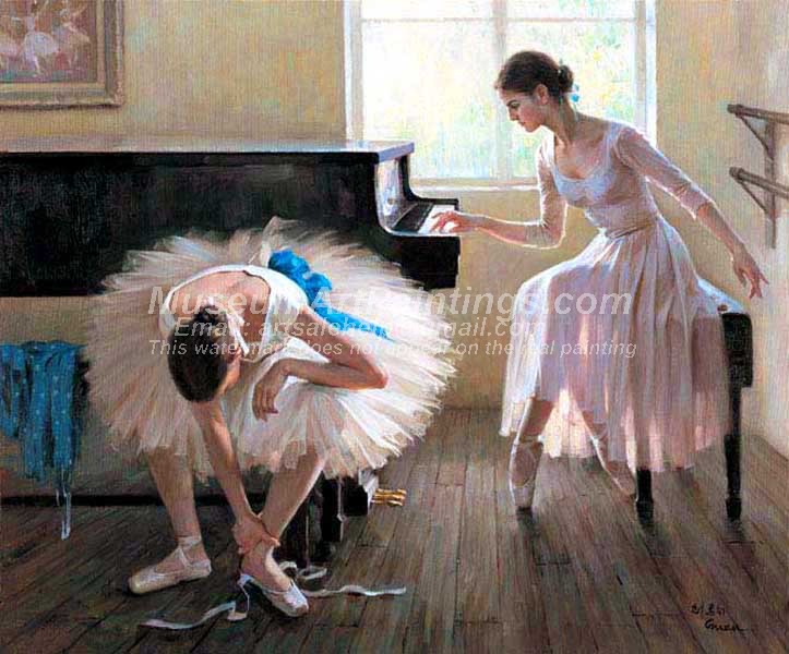 Ballet Oil Painting 119