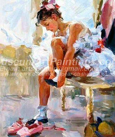 Ballet Oil Painting 120