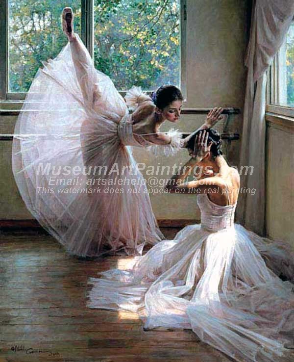 Ballet Oil Painting 122