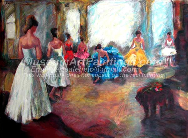 Ballet Oil Painting 130