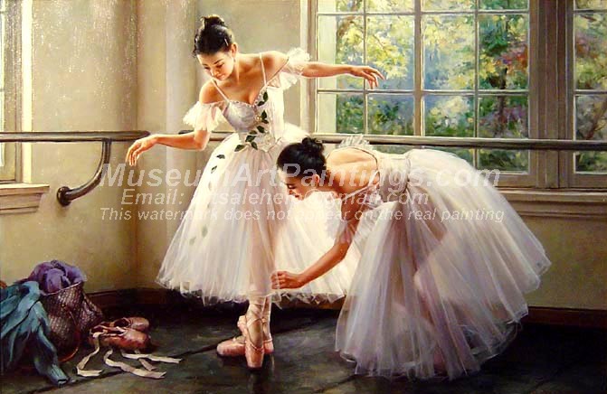 Ballet Oil Painting 131