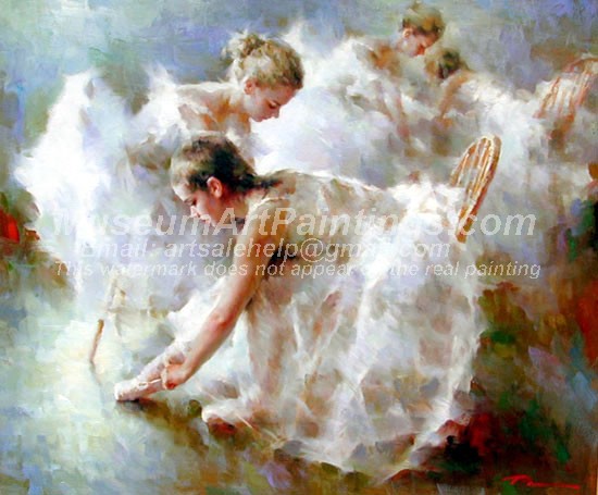Ballet Oil Painting 132