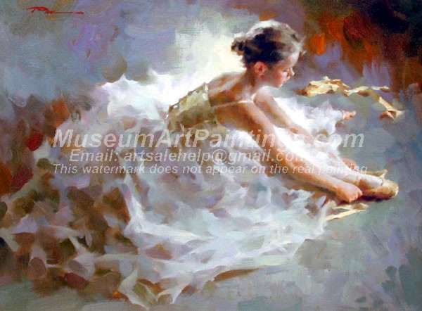 Ballet Oil Painting 133