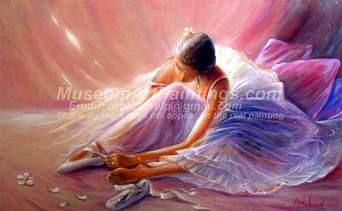 Ballet Oil Painting 137