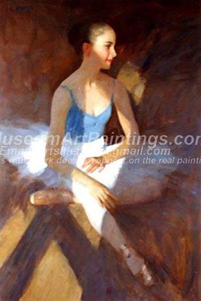 Ballet Oil Painting 139