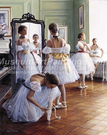 Ballet Oil Painting 144