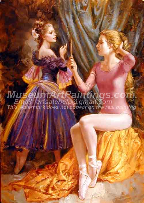 Ballet Oil Painting 146