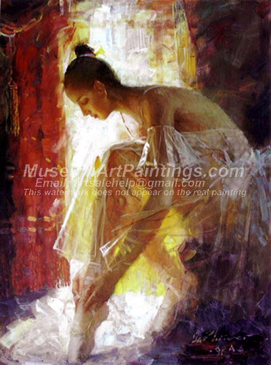 Ballet Oil Painting 155