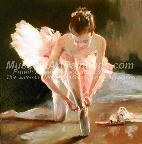 Ballet Oil Painting 180