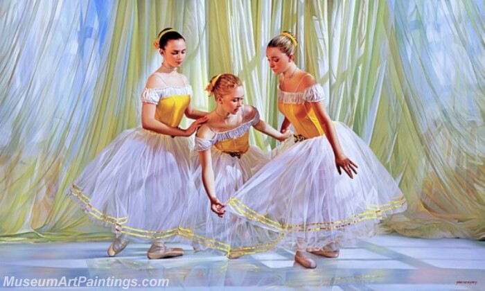 Ballet Oil Painting MDP028