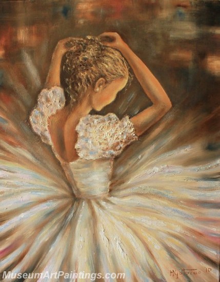 Ballet Oil Painting On Canvas MB011