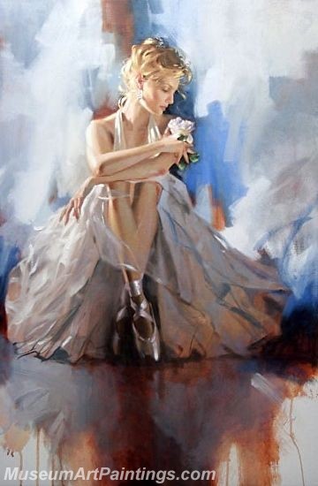 Ballet Oil Painting On Canvas MB012