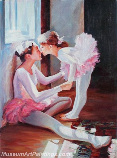 Ballet Oil Painting On Canvas MB014