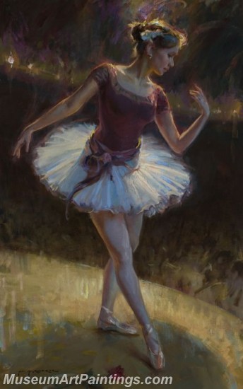 Ballet Oil Painting On Canvas MB016