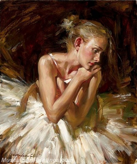 Ballet Oil Painting On Canvas MB017