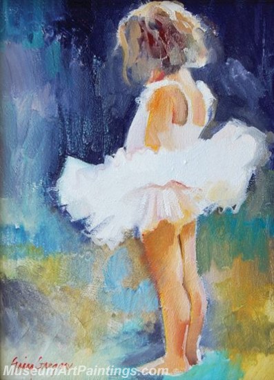 Ballet Oil Painting On Canvas MB018