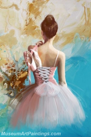 Ballet Oil Painting On Canvas MB019