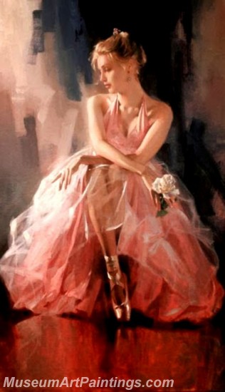 Ballet Oil Painting On Canvas MB025