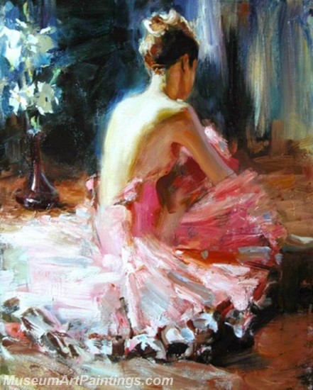 Ballet Oil Painting On Canvas MB027