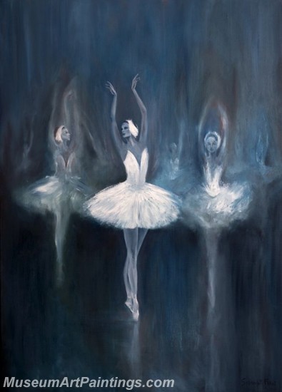 Ballet Oil Painting On Canvas MB028