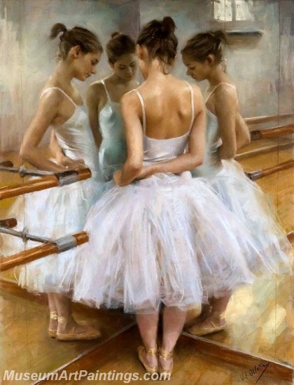 Ballet Oil Painting On Canvas MB040