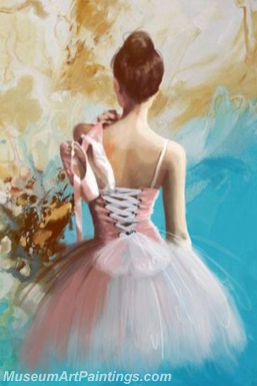 Ballet Oil Painting On Canvas MB045