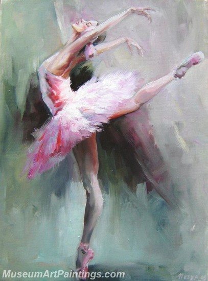 Ballet Oil Painting On Canvas MB050