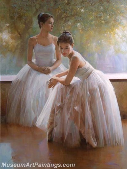 Ballet Oil Painting On Canvas MB056
