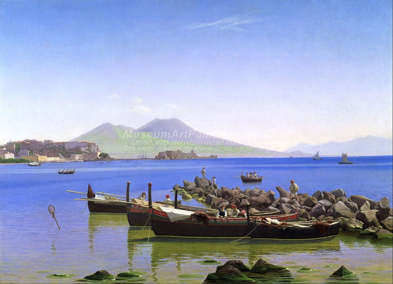 Bay of Naples by Christen Kobke