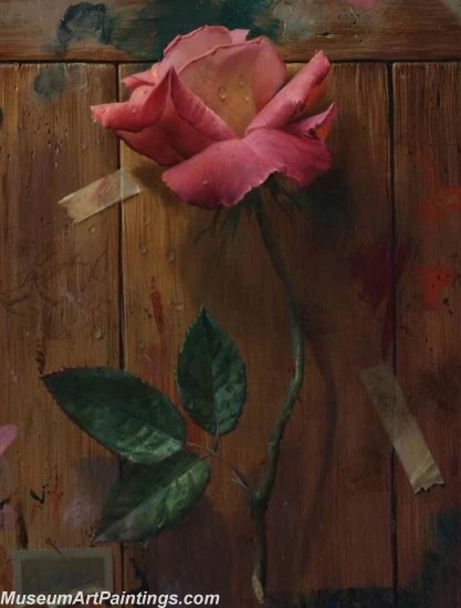 Beautiful Flower Oil Paintings 005