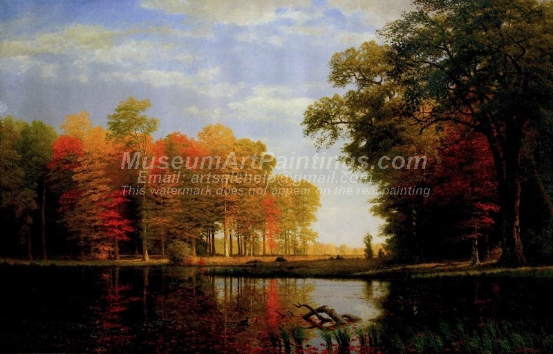 Beautiful Landscape Paintings Autumn Woods