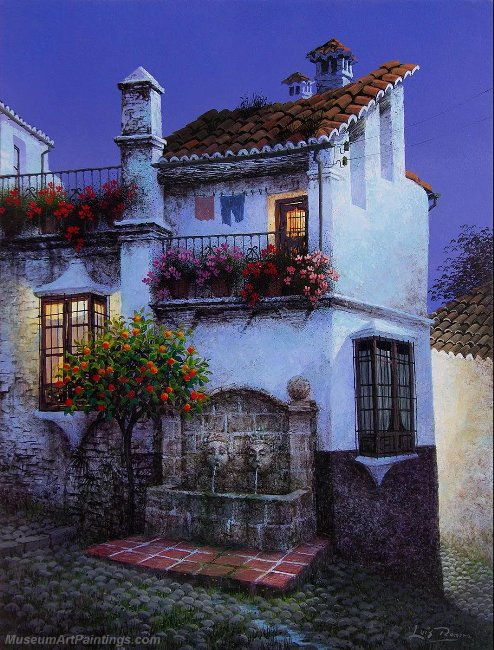 Beautiful Night Landscape Paintings BNL027