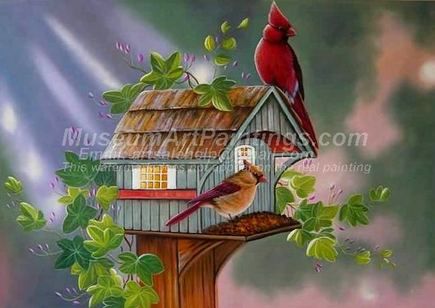 Bird Oil Paintings 017