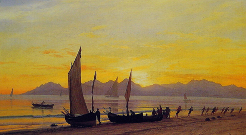 Boat Oil Painting 009