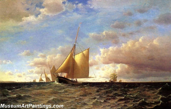 Boat Painting After the Equinotial off Sandy Hook