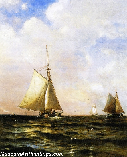 Boat Painting Fair Breeze