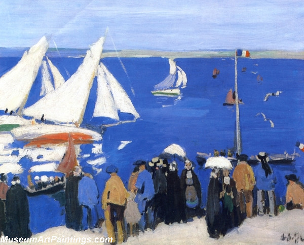Boat Paintings Yachting Cote dAzur