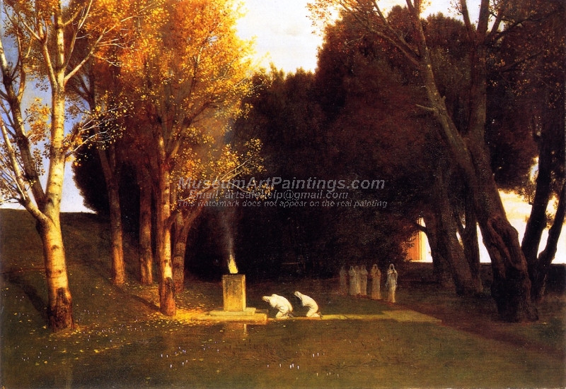 Bocklins Tomb by Ferdinand Keller